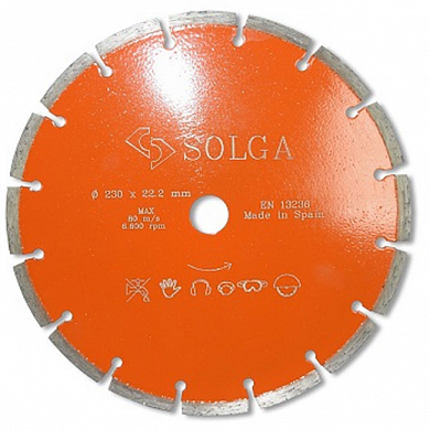 Алмазный диск Solga Diamant BASIC Ø230 мм 12803230
